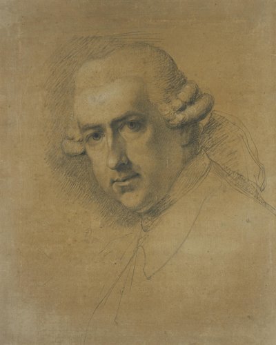 Portrait of Gavin Hamilton (1723-1798) by Ozias Humphry